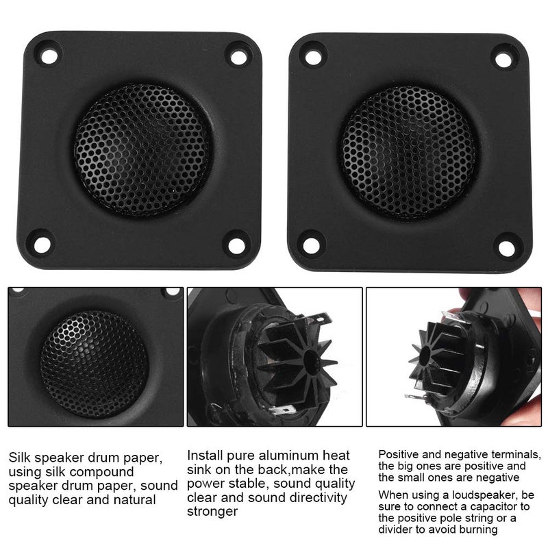 PUSOKEI 2" Car Audio Speaker Tweeter 30W Full Range Mini Loudspeaker 4ohm Speaker Woofer for Home, Office, Shopping Mall - Image 2